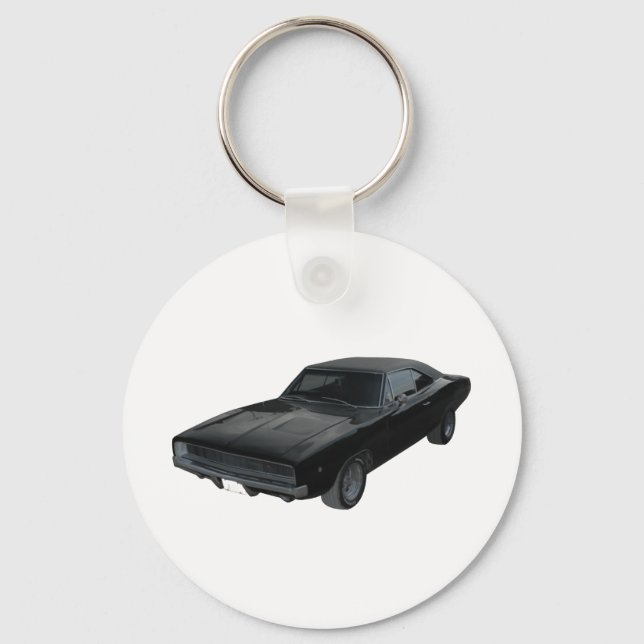 1968 dodge charger r/t mopar key ring (Front)