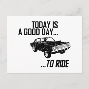 1968 Dodge Hurst Hemi Dart Postcard