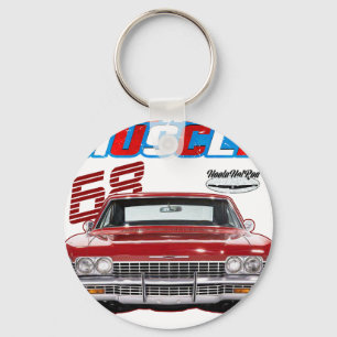 1968 Fastback,pony car,Hotrod,Drag Car,Oldtimer,cl Key Ring