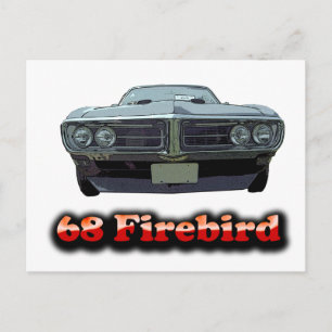 1968 Firebird Postcard