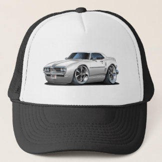 1968 Firebird White Car Trucker Hat