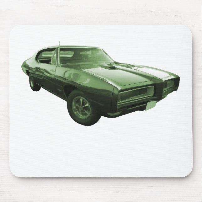 1968 GTO Muscle Car Mouse Mat (Front)