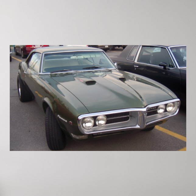 1968 Pontiac Firebird Hardtop Poster (Front)