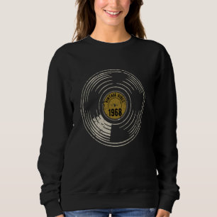 1968 Retro Birthday Anniversary Vintage Style Reco Sweatshirt
