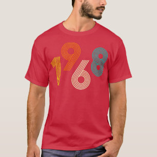 1968 Retro Birthday Vintage T-Shirt