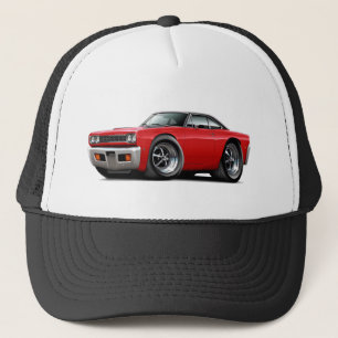 1968 Roadrunner Red-Black Top Trucker Hat