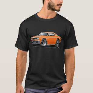 1968 Super Bee Orange-Black Wide Stripe T-Shirt