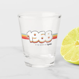 1968 The birth of legends Shot Glass