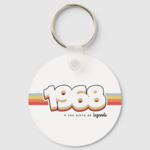1968 The birth of legends Trucker Hat Key Ring