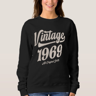 1969 55th Birthday Gifts 55 Year Old Men Women Sweatshirt