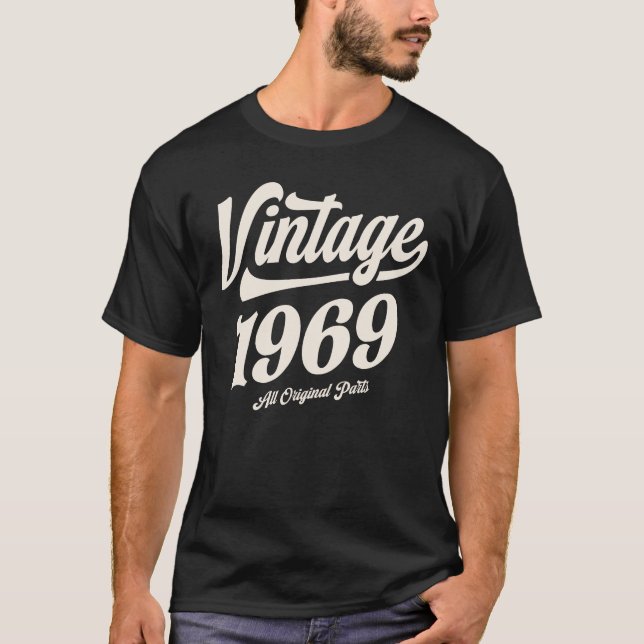 1969 55th Birthday Gifts 55 Year Old Men Women T-Shirt (Front)