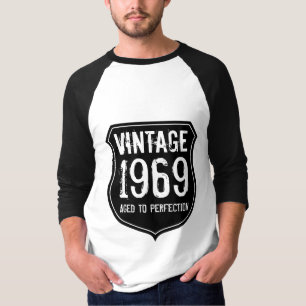 1969 aged to perfection Dark grey vintage shirt