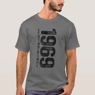 1969 Birthday Legend Since 1969 Gifts Born In 1969 T-Shirt