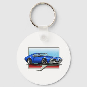 1969 Blue Cutlass Key Ring