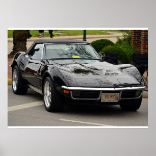 1969 C3 Corvette convertible Poster