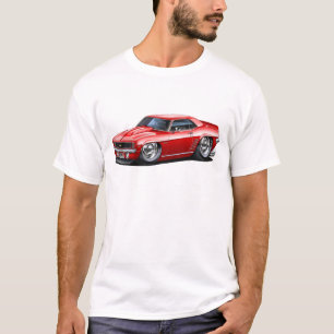 1969 Camaro Red Car T-Shirt