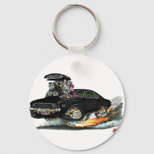 1969 Camaro RS SS Black Car Key Ring