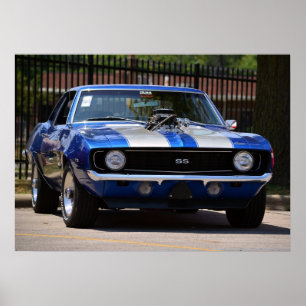 1969 Camaro SS Poster