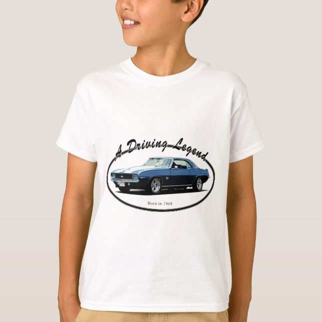 1969 CAMARO YENKO BLUE T-Shirt (Front)