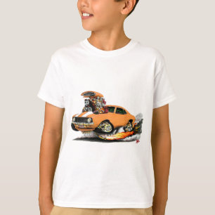 1969 Camaro Z28 Orange-White Car T-Shirt