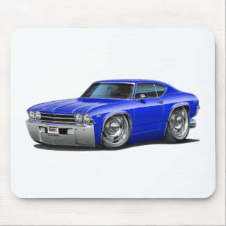1969 Chevelle Blue Car Mouse Mat