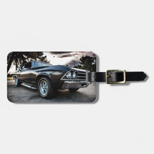 1969 Chevelle Photography Luggage Tag (Front Horizontal)