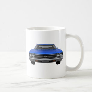 1969 Chevelle SS: Blue Finish Coffee Mug
