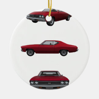 1969 Chevelle SS: Ceramic Tree Decoration