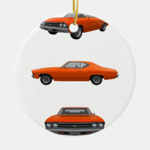 1969 Chevelle SS: Ceramic Tree Decoration