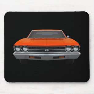 1969 Chevelle SS: Orange Finish: Mousepad