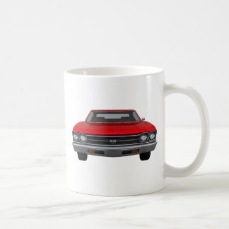 1969 Chevelle SS: Red Finish Coffee Mug