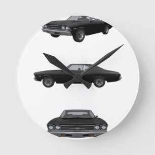 1969 Chevelle SS: Round Clock
