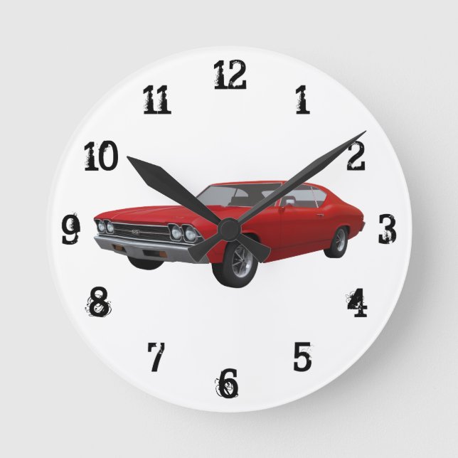 1969 Chevelle SS: Wall Clock (Front)