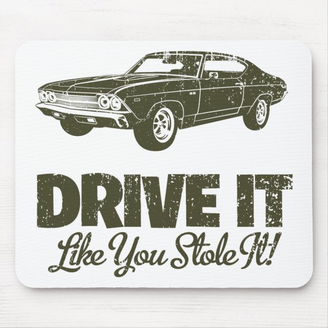 1969 Chevrolet Chevelle 396 SS Mouse Mat (Front)