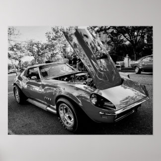 1969 Chevrolet Corvette w/ Motion Performance Eng Poster