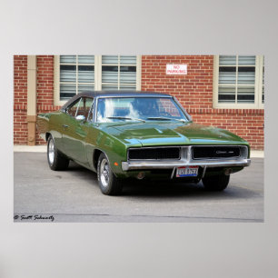 1969 Dodge Charger Poster