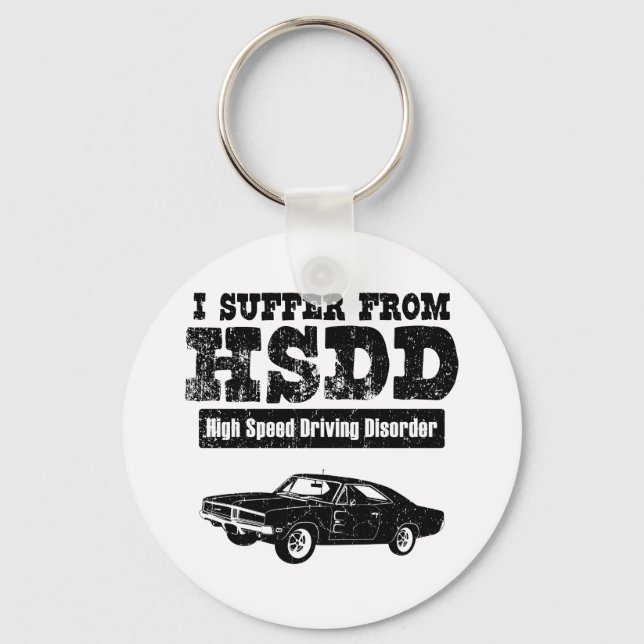 1969 Dodge Charger R/T SE Key Ring (Front)
