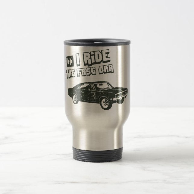 1969 Dodge Charger R/T SE Travel Mug (Center)