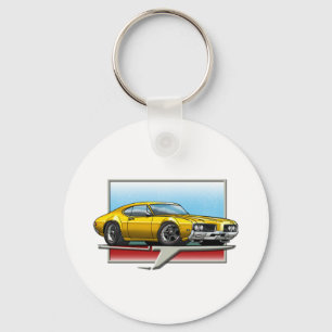 1969 Gold Cutlass Key Ring
