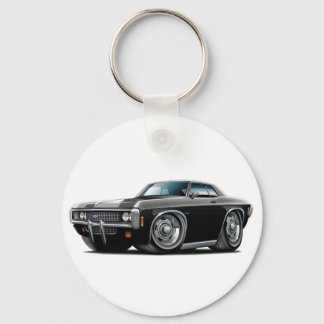 1969 Impala Black Car Key Ring