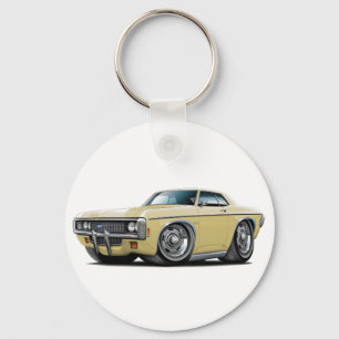 1969 Impala Tan Car Key Ring