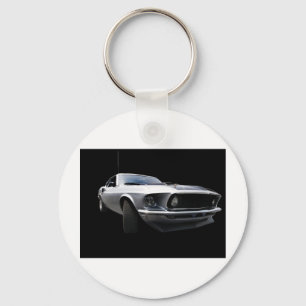 1969 Mustang, front side Key Ring