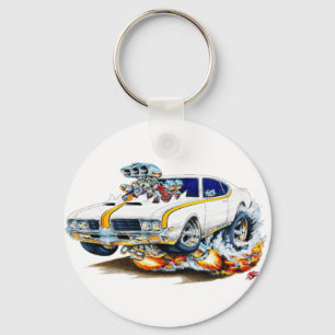 1969 Olds Cutlass Hurst Car Key Ring