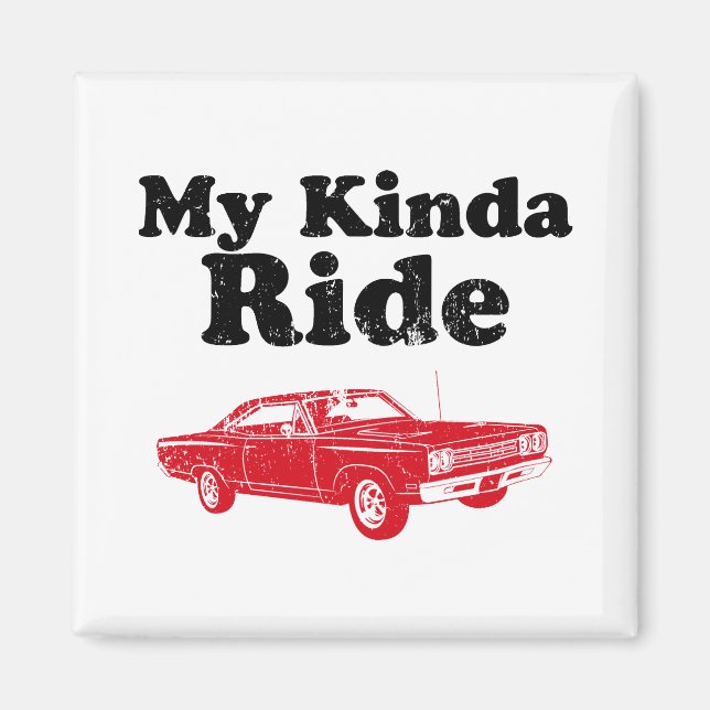 1969 Plymouth Road Runner Magnet (Front)