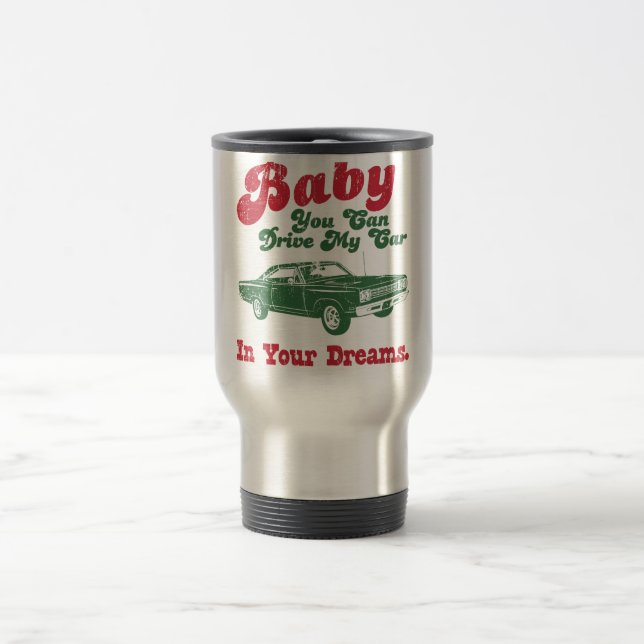 1969 Plymouth Road Runner Travel Mug (Center)
