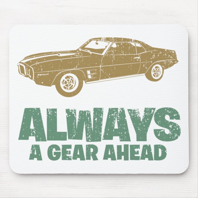 1969 Pontiac Firebird Mouse Mat (Front)