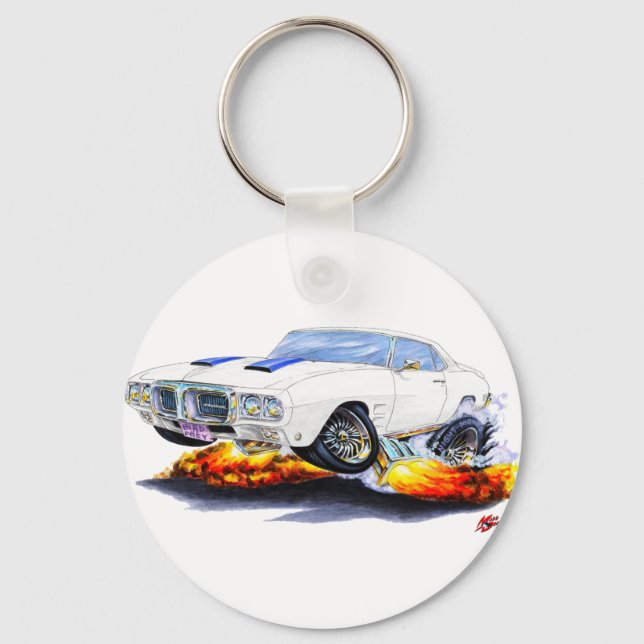 1969 Pontiac Firebird Trans Am Key Ring (Front)