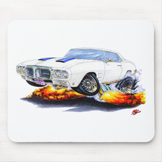 1969 Pontiac Firebird Trans Am Mouse Mat (Front)