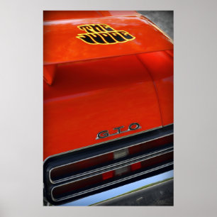 1969 Pontiac GTO The Judge Poster