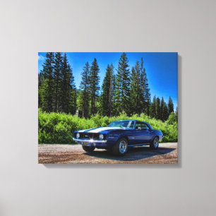 1969 SS Super Sport Chevy Camaro Canvas Print